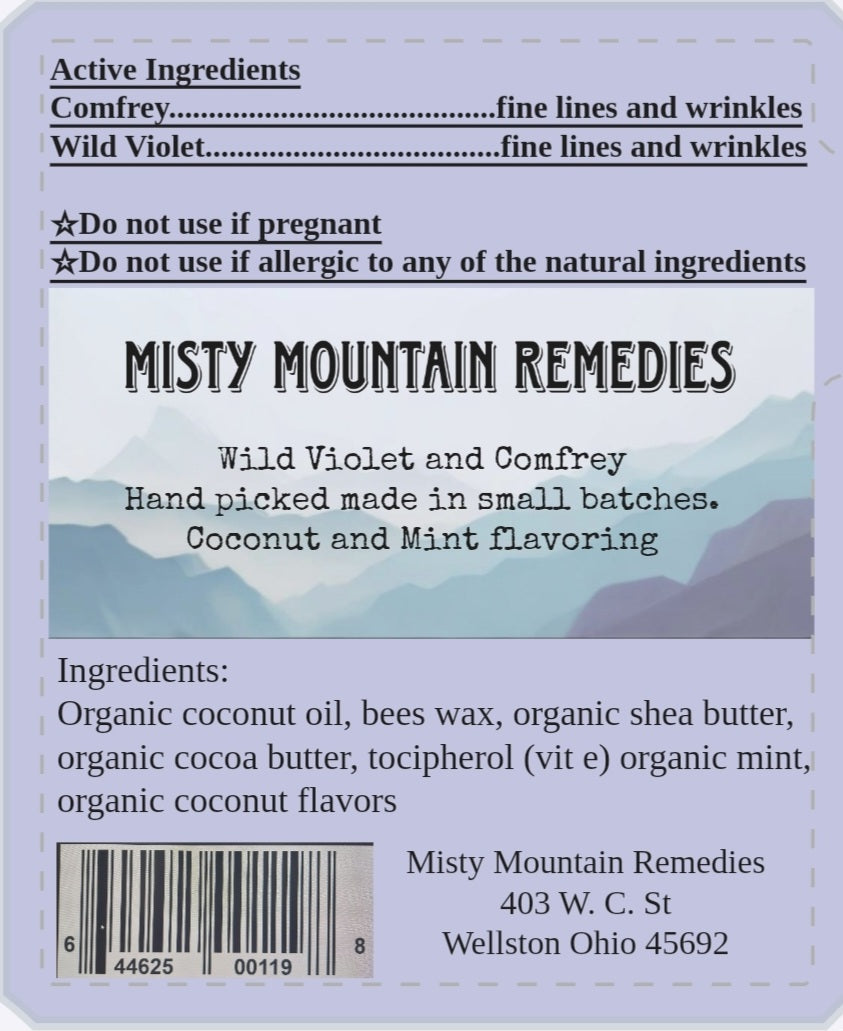 Naturally Infused Chapstick